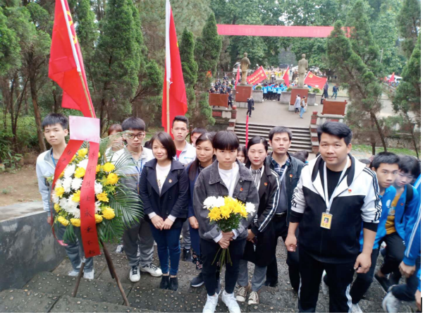 TIYU开展清明祭英烈活动