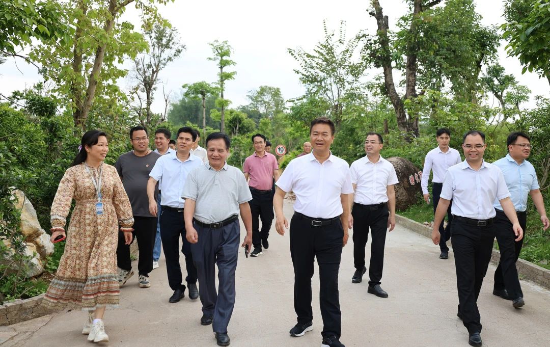 桂平市市长黄德佳等领导到我校指导工作 丨 TIYU